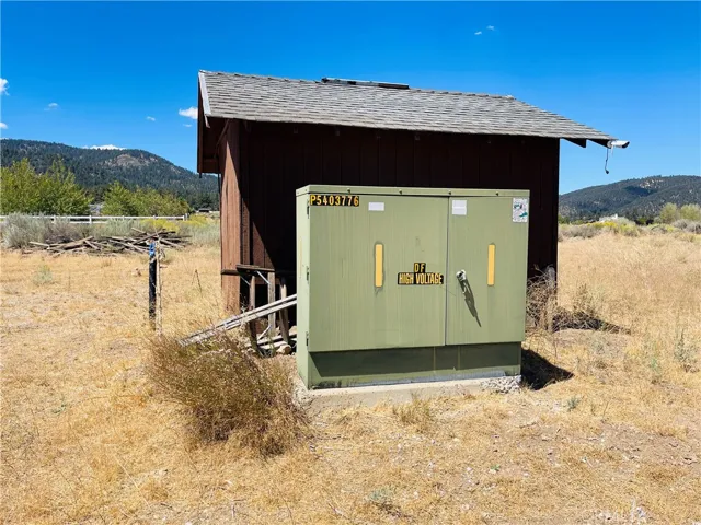 Power for well, former machine shop and house