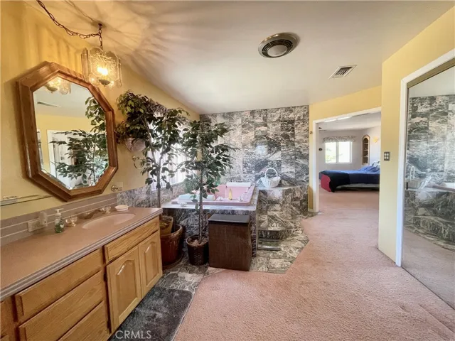 Master Bath with  Jetted Tub