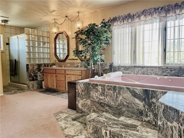 Master Bath with  Jetted Tub