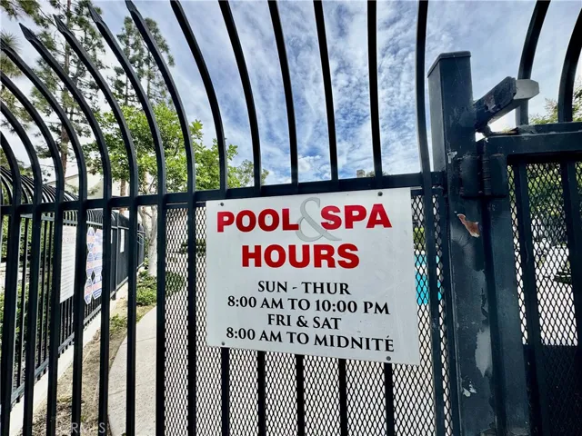 Late pool and spa hours
