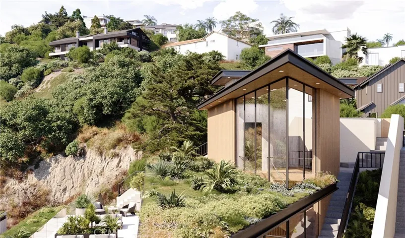 Rendering of ADU. Not approved by City of Laguna Beach