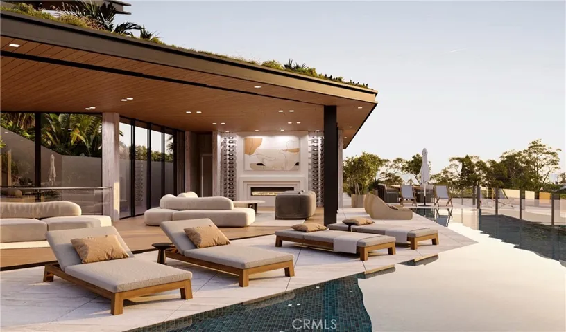 Rendering of second level. Not approved by City of Laguna Beach