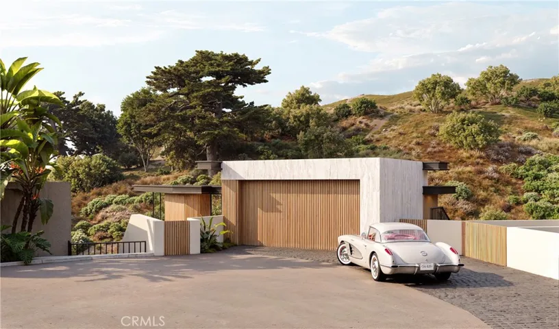 Rendering of Bonvue Terrace entrance. Not approved by City of Laguna Beach