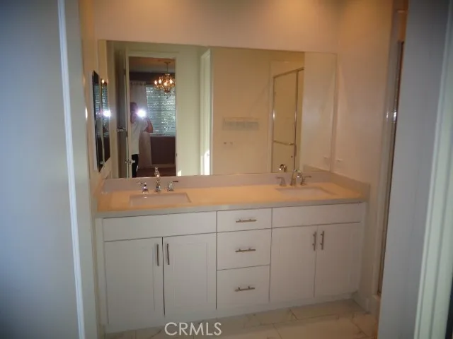 Master Bathroom Double Sinks