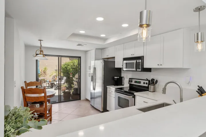 New kitchen opened wall