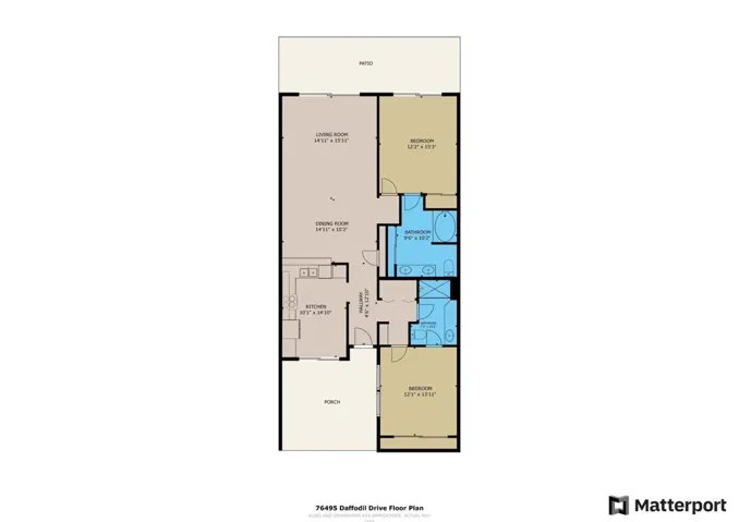 76495 Daffodil Dr - Floor Plan