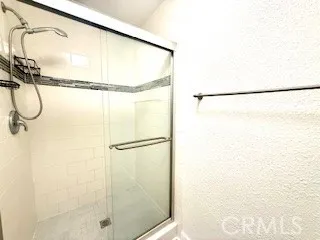 Newly remodeled primary bathroom.