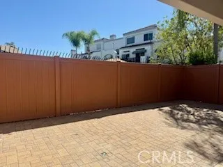 Oversized patio!