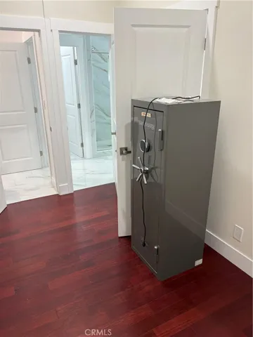 Master 1 walk in closet including gun safe