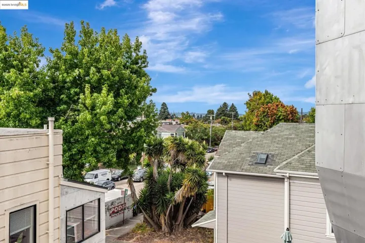 Private deck views of San Francisco