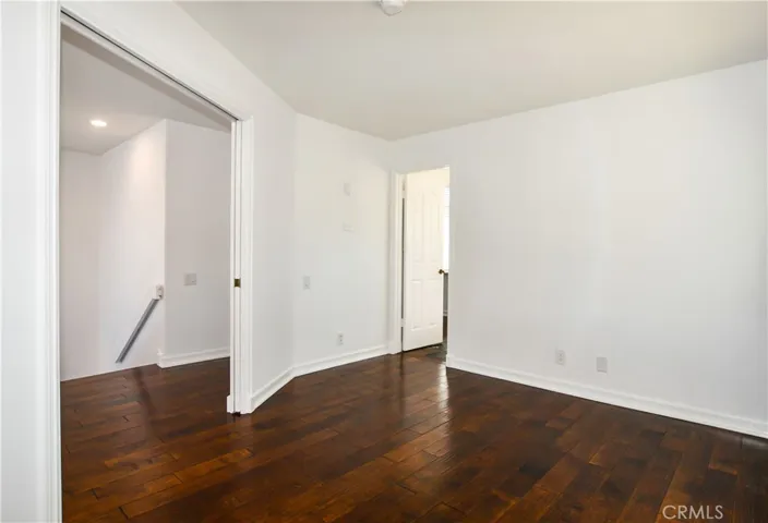 top of stairs, door to the right is Jack and Jill bathroom