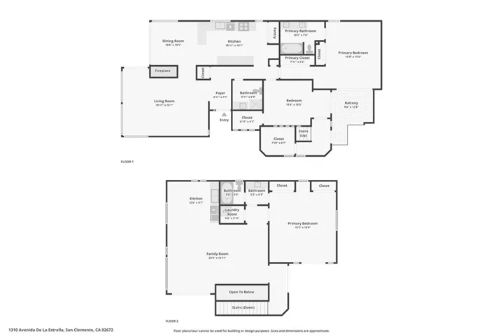 1310 N Avenida De La Estrella, San Clemente, California 92672