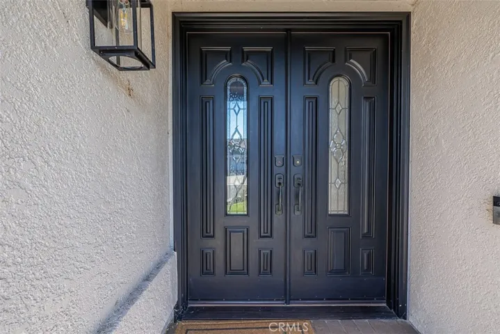 Beautiful double-door entry