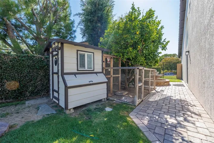 Custom chicken coop