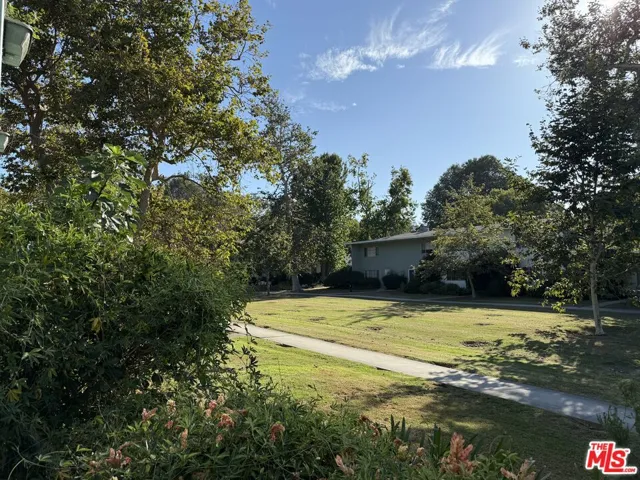 View from the front door