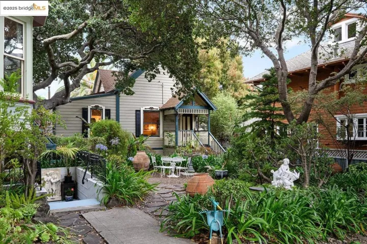 Back of property featuring a patio area