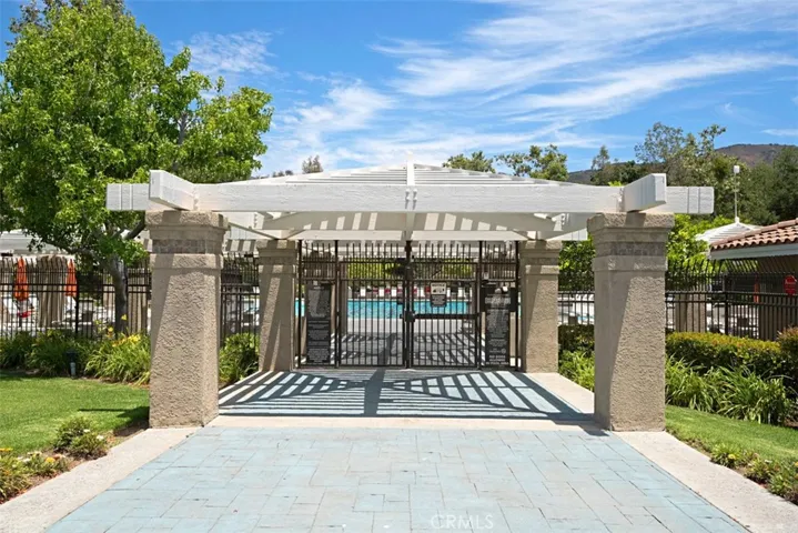 Robinson Ranch Community Pool Entrance