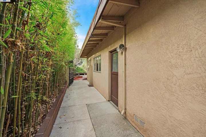 Side Yard on Garage Side