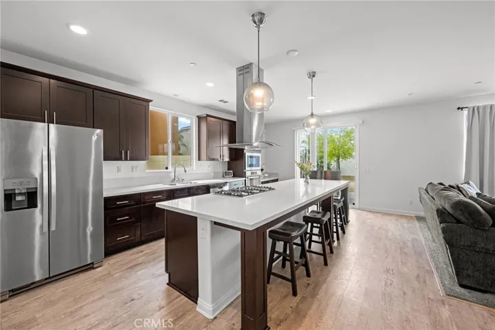 Large Island in the Kitchen