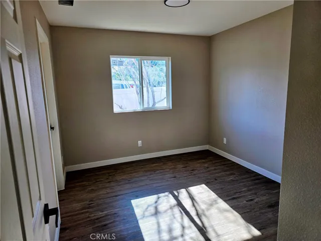 Bedroom in the south west corner