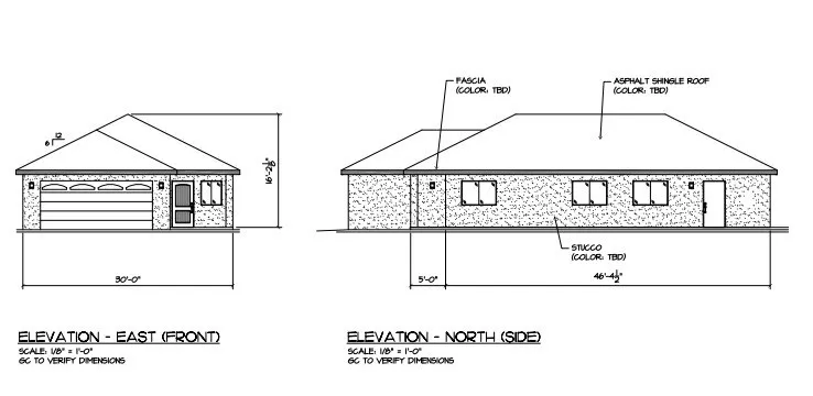 Main House Drawing