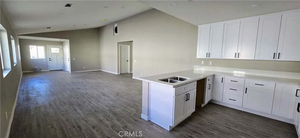 View of main house living area from the kitchen.