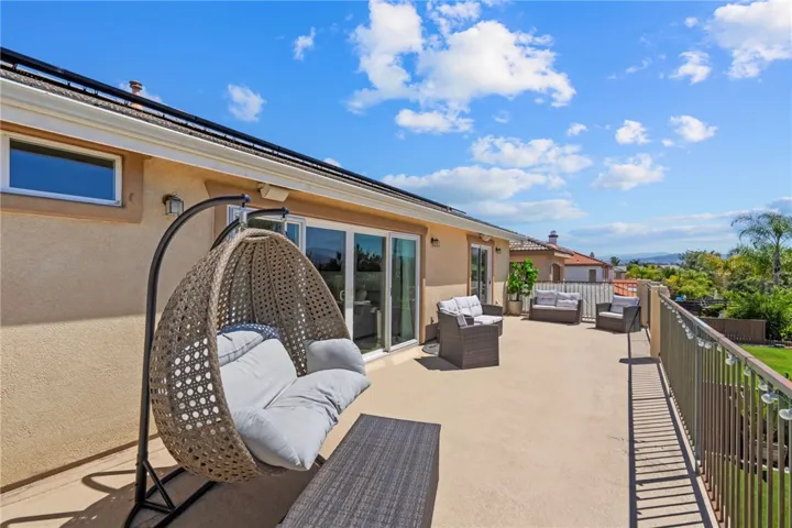 Upstairs Balcony