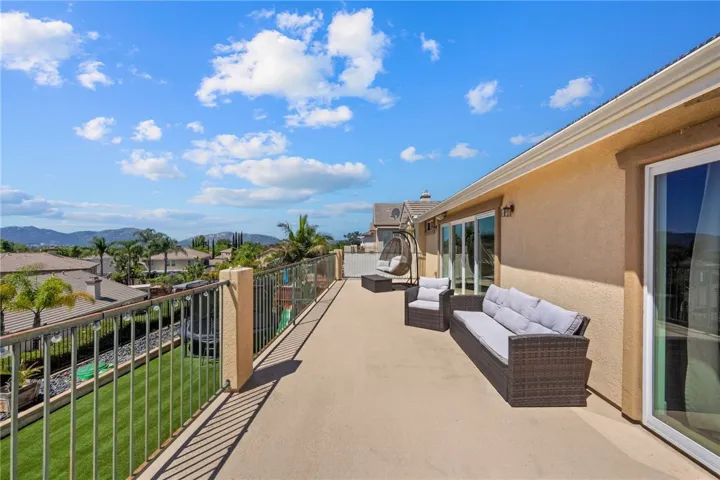 Upstairs Balcony
