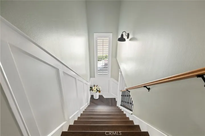 Stairs from Primary bedroom to downstairs bar area
