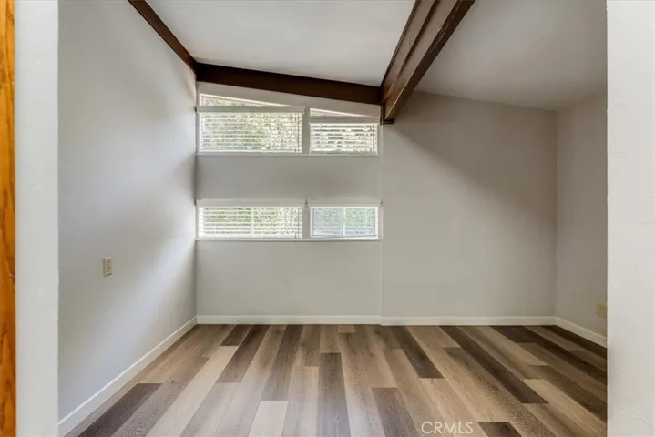 Bedroom of guest house.