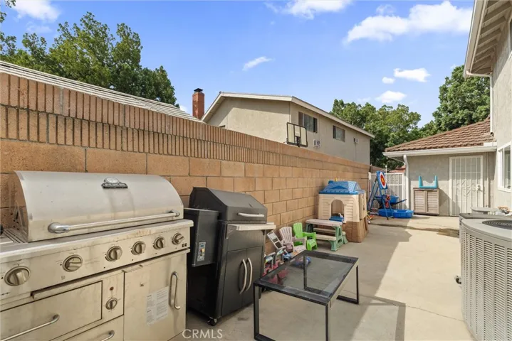 Oversized side yard for extra storage space and private side entrance!