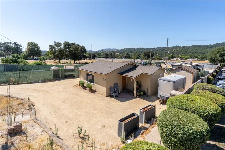 Photo taken prior to project completion behind subject property.