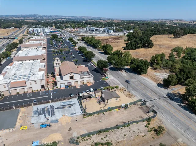 Photo taken prior to project completion behind subject property.