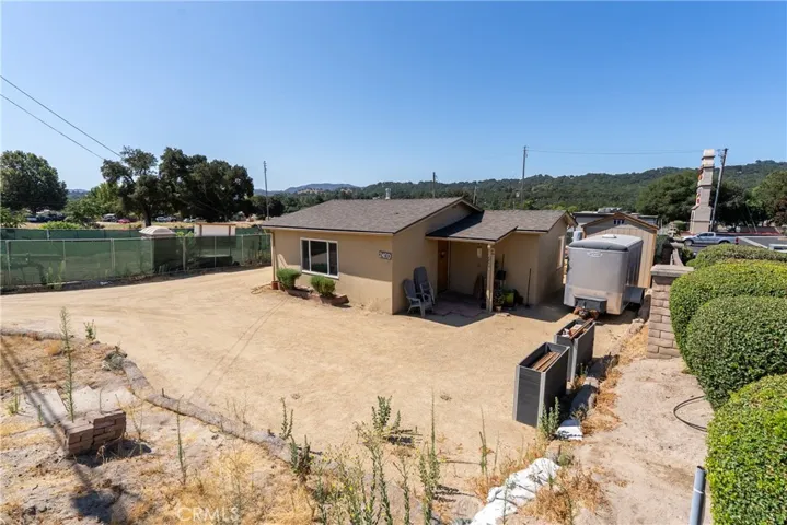 Photo taken prior to project completion behind subject property.