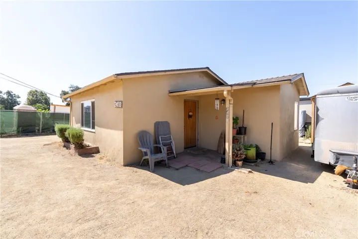Photo taken prior to project completion behind subject property.