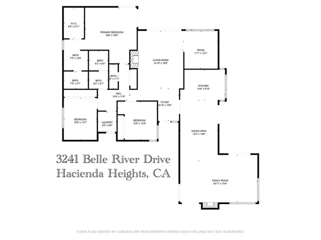 3241 Belle River Drive, Hacienda Heights, California 91745