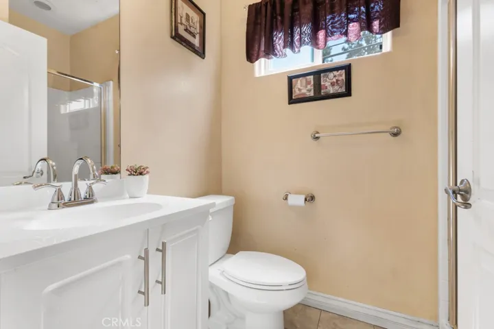 downstairs 3/4 bathroom