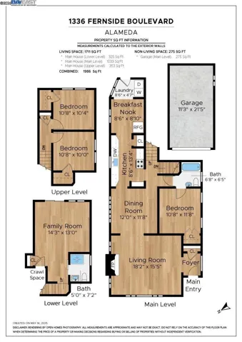 1336 Fernside, Alameda, California 94501-0000