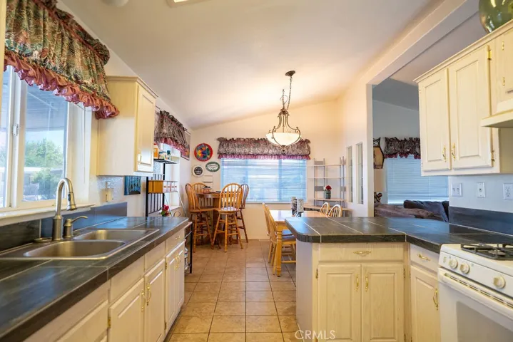 Kitchen looking dining room