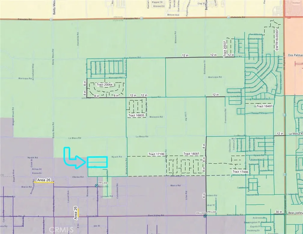 Water Line Map