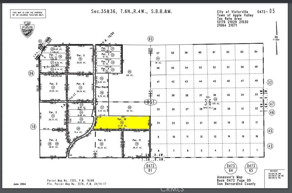Assessor's map