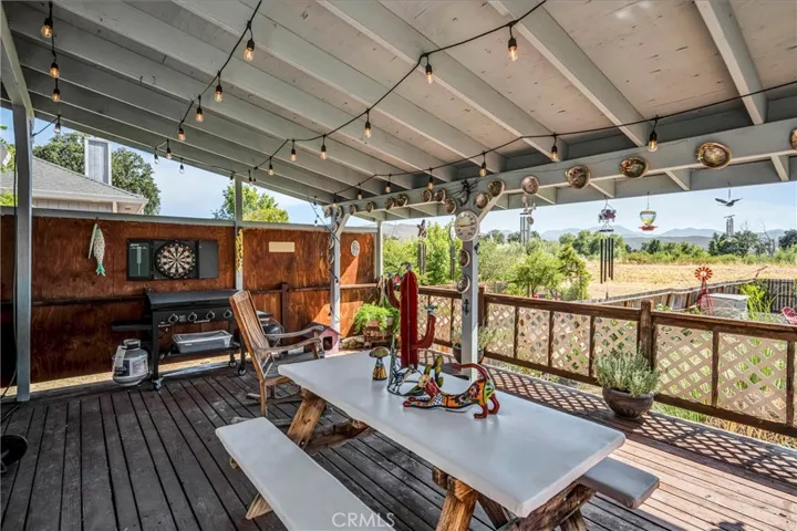 Covered deck to enjoy year round