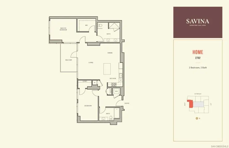 1388 Kettner Blvd 2702, San Diego, California 92101