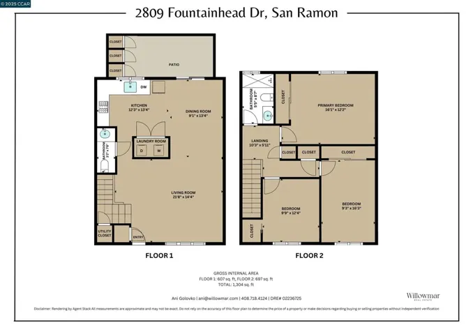 2809 Fountainhead Dr, San Ramon, California 94583