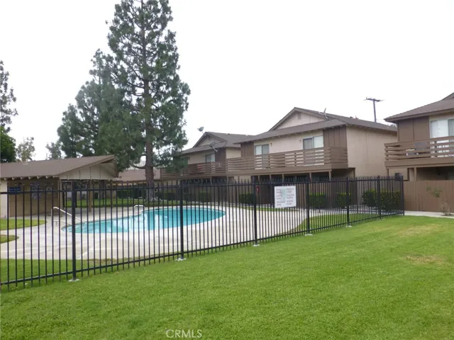 fenced Community pool