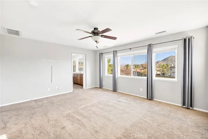 Master Bedroom after moving out!