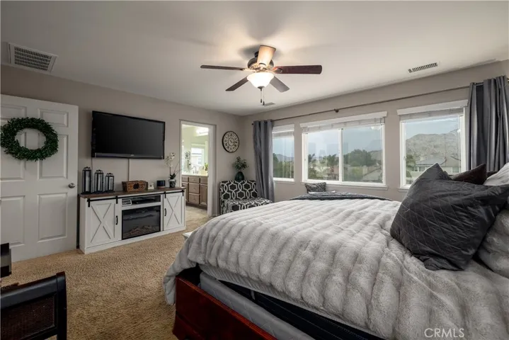 Master Bedroom before moving out...