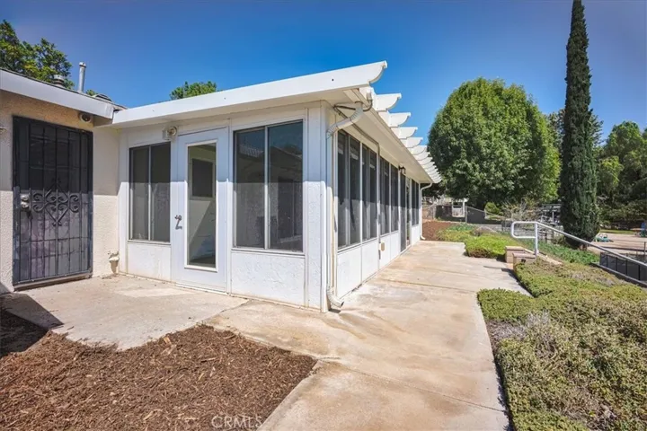 Exterior of Sunroom patio