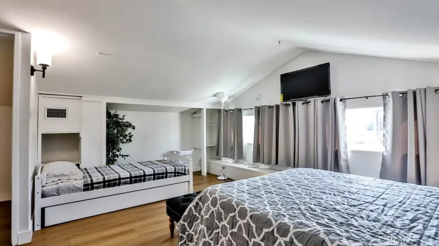 Spacious upstairs bedroom