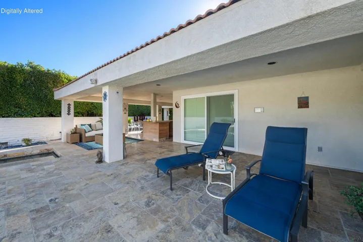 Covered Patio - Some Virtual Staging